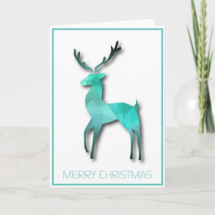 Cartão De Festividades Christmas Reindeer