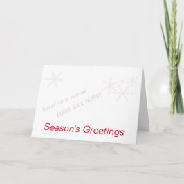 Cartão De Festividades Christmas Season's Greetings