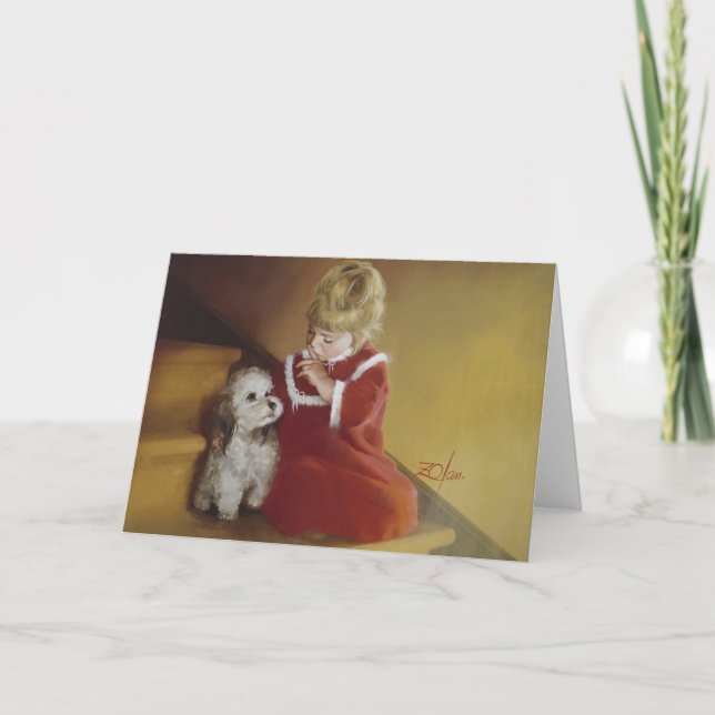 Cartão De Festividades Christmas Secret (Frente)