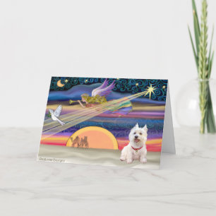 Cartão De Festividades Christmas Star - West Highland Terrier 5