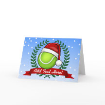 Christmas Style Tennis Ball