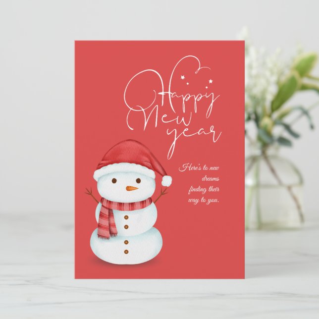 Cartão De Festividades Christmas Teacher Thank You Red Gift card Holder (Em pé/Frente)