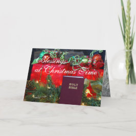 Cartão De Festividades Christmas Time 2 - customize