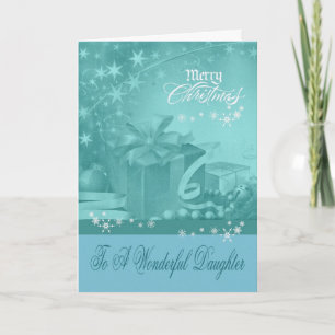 Cartão De Festividades Christmas To Daughter greeting card