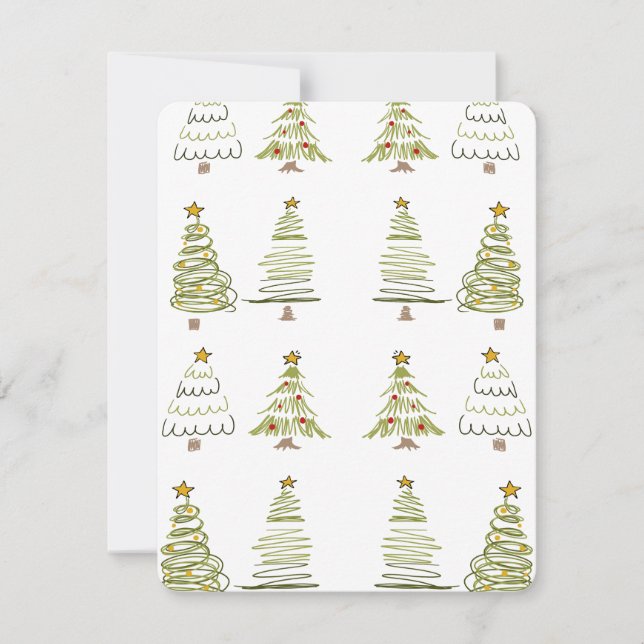 CARTÃO DE FESTIVIDADES CHRISTMAS TREE (Frente)