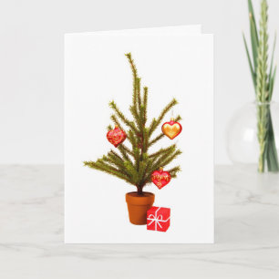 Cartão De Festividades Christmas Tree