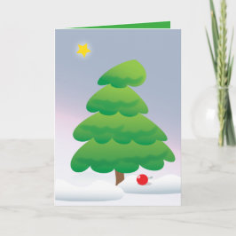 Cartão De Festividades Christmas Tree