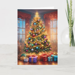 Cartão De Festividades Christmas Tree 