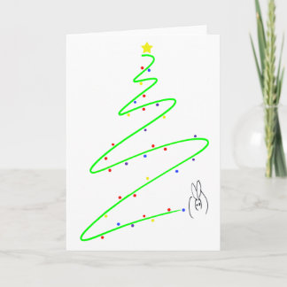 Cartão De Festividades Christmas tree01