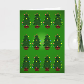 Cartão De Festividades Christmas Tree Card