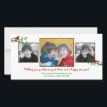 Cartão De Festividades Christmas Twitters Holiday Photo Card<br><div class="desc">Send out some holiday smiles and cheers with this sweet and adorable Christmas Twitters holiday photo card.</div>