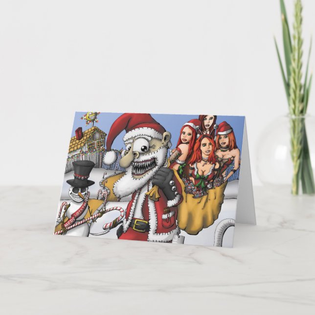 Cartão De Festividades ChristmasTime (Frente)