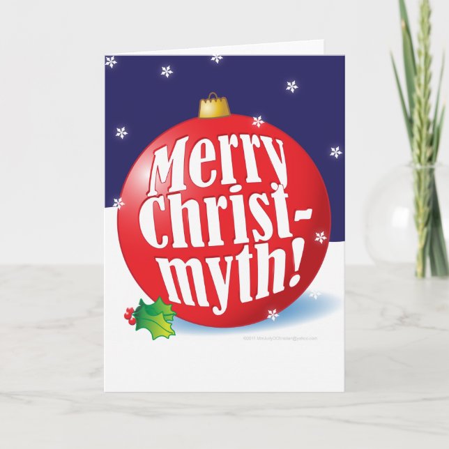 Cartão De Festividades Christmyth Card (Frente)