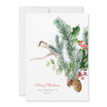 Cinza Botânico de inverno Foto plana