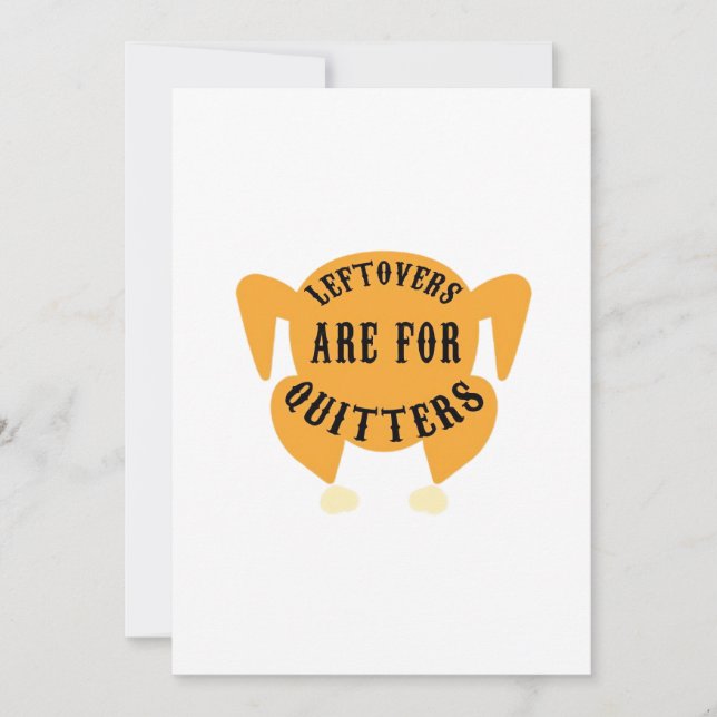 Cartão De Festividades Citação de Ação de Graças Essencial - Os Esquerdos (Frente)