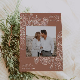 Cartão De Festividades Citros e especiarias | Foto de Natal