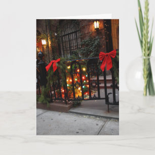 Cartão De Festividades City Yule