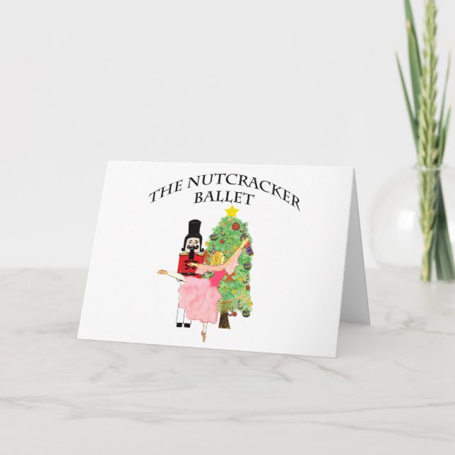 Cartão De Festividades clara_nutcracker xmas (Frente)