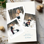 Cartão De Festividades clássico elegante 4 foto colage feliz natal<br><div class="desc">***este design faz parte de uma coleção correspondente*** ______________________ este modelo de design é totalmente editável / personalizável por você o cliente - clique em personalizar outro botão se quiser mover, adicionar, eliminar ou fazer alterações significativas ao design ________________________ ___ *se tiver perguntas sobre DESIGN ou precisar de mais designs...</div>