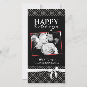 Cartão De Festividades Classy Christmas Photo Card