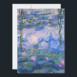 Cartão De Festividades Claude Monet - Lírios Água, 1916<br><div class="desc">Claude Monet - Lírios Água,  1916</div>