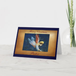 Cartão De Festividades Clergy Card Merry Christmas Pastor