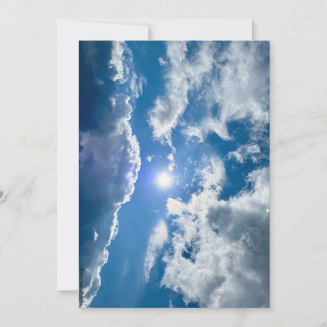 Cartão De Festividades Climb Higher! (Frente)