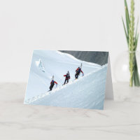 Climbers, Mont Blanc, França