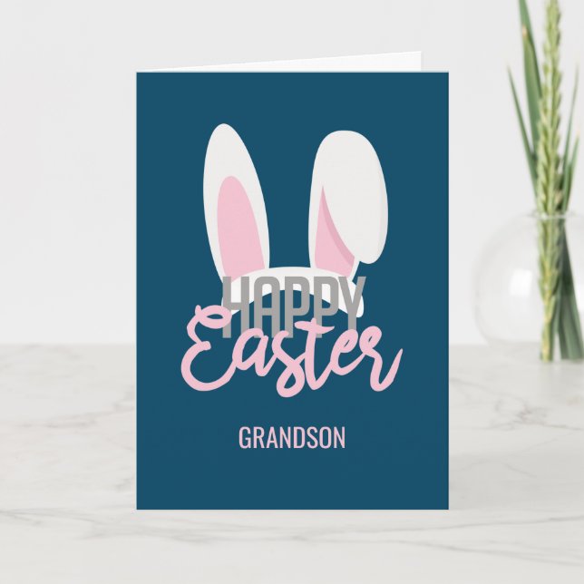 Cartão De Festividades Coelho Cujo (Frente)