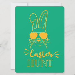 CARTÃO DE FESTIVIDADES COELHO DA PÁSCOA
