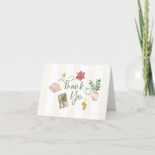 Cartão De Festividades Coisas Favoritas Personalizadas Natal Obrigado
