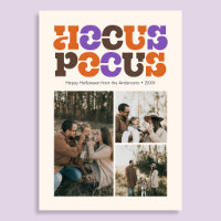 Colagem de Fotos de Halloween com Hocus Pocus Retr