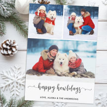 Colagem de Fotos de Natal de Cachorro Personalizad