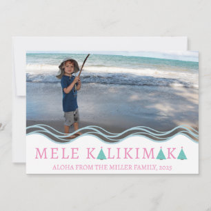 Cartão De Festividades Colagem de Fotos de Natal Mele Kalikimaka