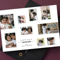 Colagem de Fotos de Natal Momentos Modernos Alegre