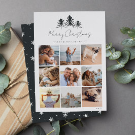 Cartão De Festividades Colagem de Fotos de Pines Desenhados