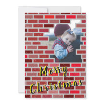 Colagem de Fotos de Tijolos de Natal