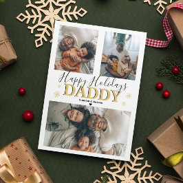 Cartão De Festividades Colagem de Fotos Moderna 3 | Natal