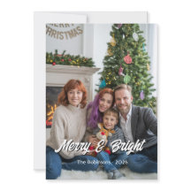 Colagem de Fotos Moderna Família Natal Alegre & Br