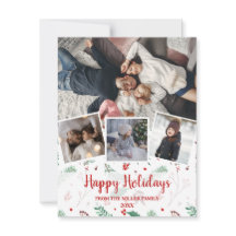 Colagem de fotos multi-fotográfica do Natal Modern