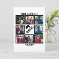 Colagem Personalizada de Fotos de Pai Ortográfico 