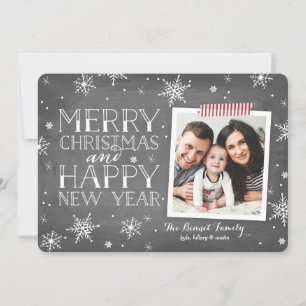 Cartão De Festividades Coleção de Flocos de Neve desenhados à mão