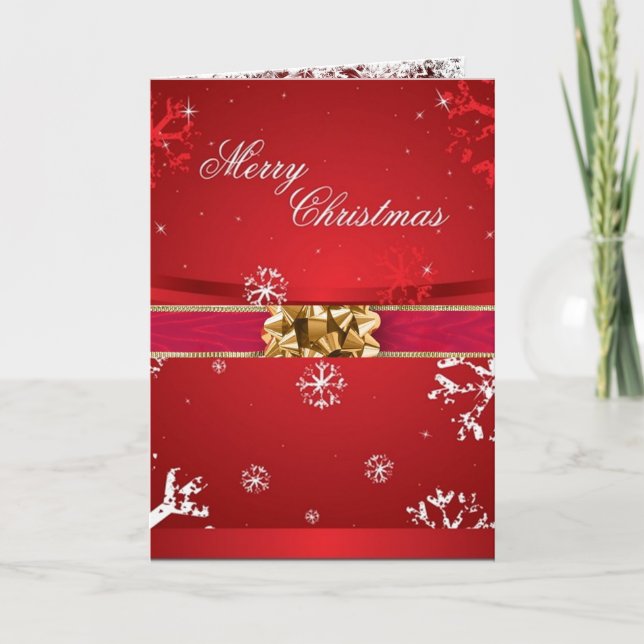 Cartão De Festividades Coleção Natal Suzanne Elizabeth - (Frente)