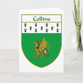 Cartão De Festividades Collins Casaco de Braços/Proteção Familiar