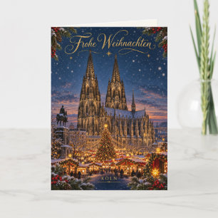 Cartão De Festividades Colônia Feliz Natal