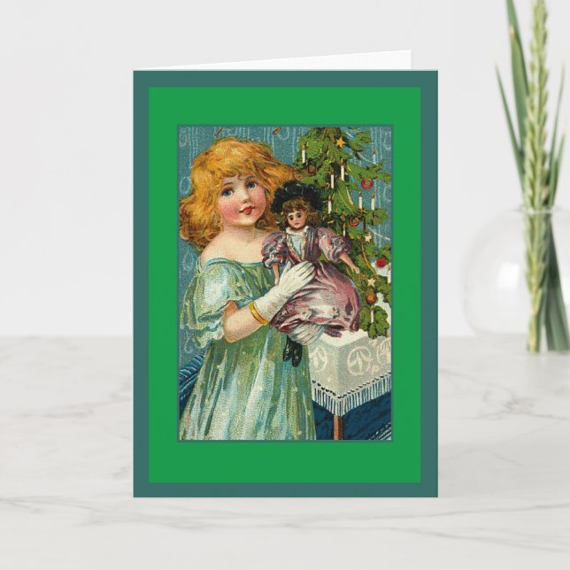 Cartão De Festividades Com Amor Este Natal (Frente)