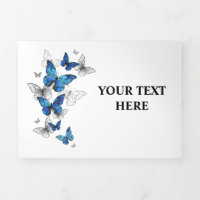 Borboletas Azuis Morpho