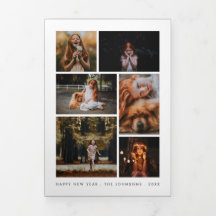 Colagem de Fotos Personalizada Newsletter Ano Novo