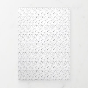 Cartão De Festividades Com Dobra Tripla esboço Design 49