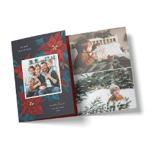 Foto de Natal Pintada de Poinsettias